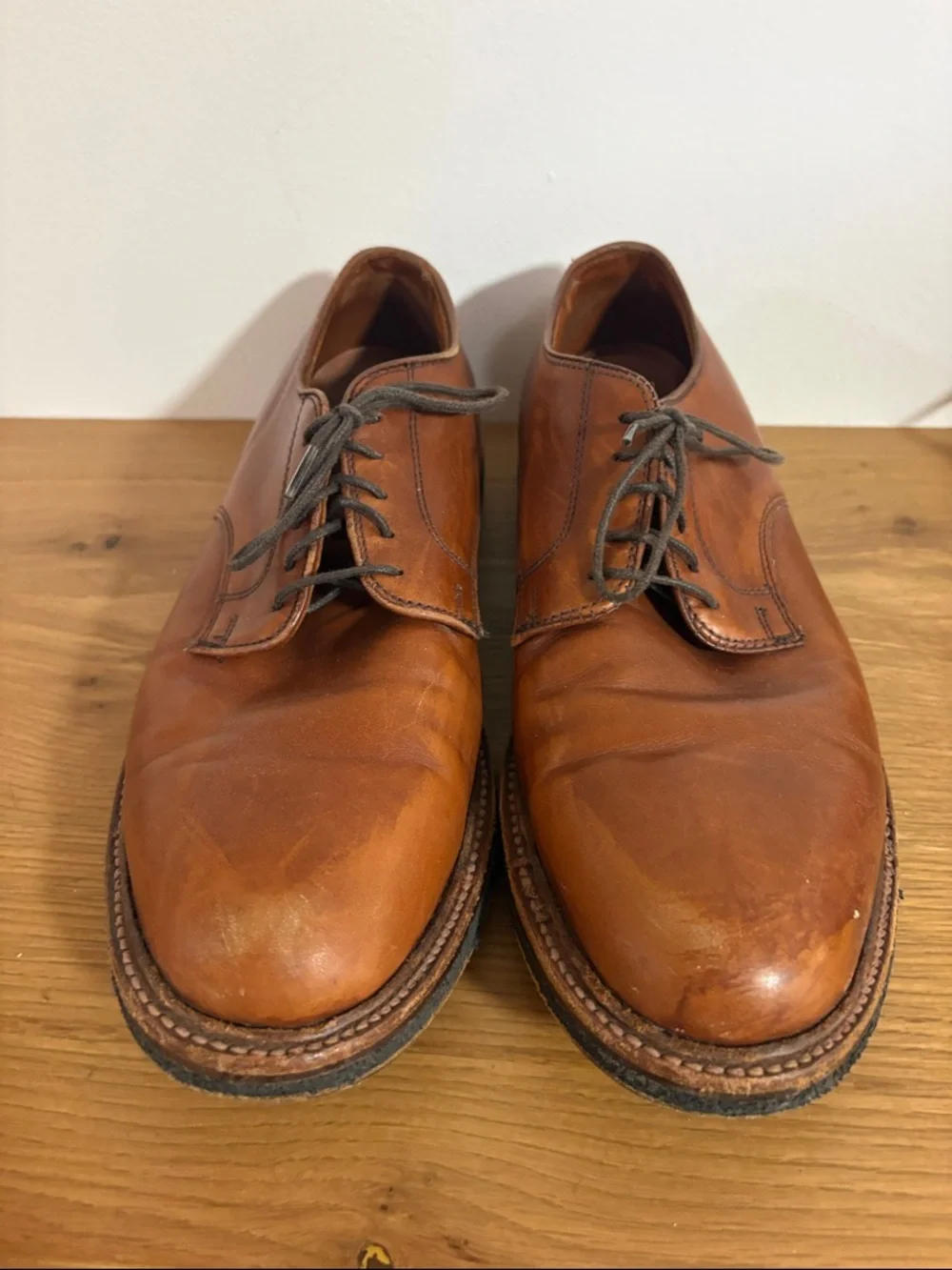 Alden x J.Crew Plaintoe Derby - Picture 3 of 5
